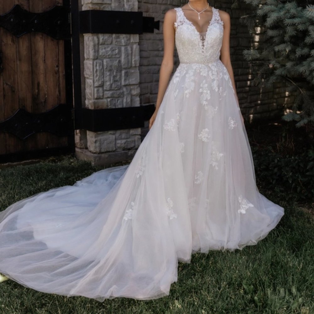 Powder Blue Wedding Dress